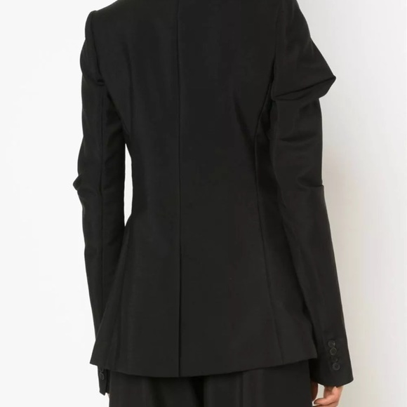 Beautiful VERA WANG Black blazer Assymetrical - Picture 3 of 4